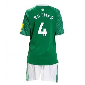 Dětské fotbalový komplet Newcastle United Sven Botman #4 Venkovní košile 2025-26 Krátkým Rukávem